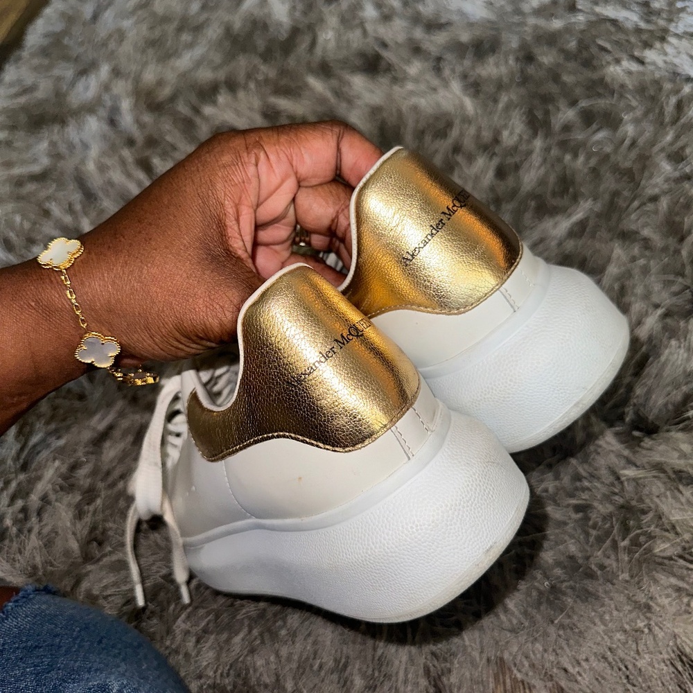 Gold Back Alexander McQueens